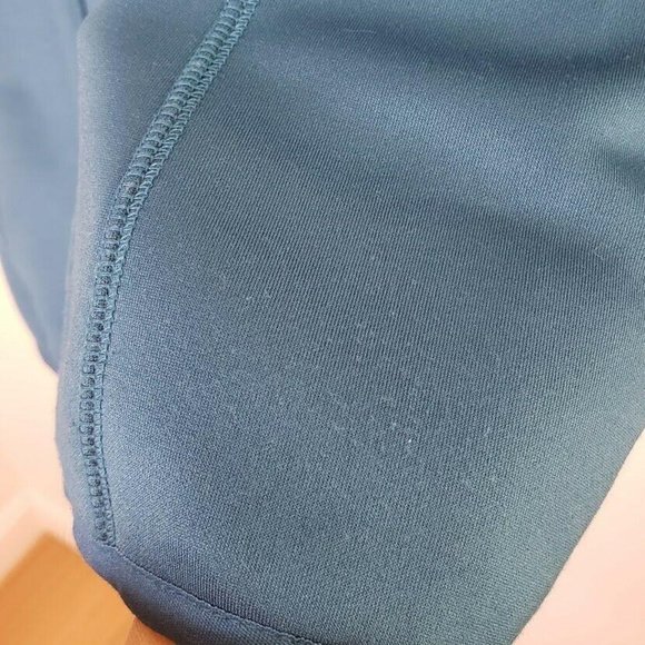 Athleta Full-Zip Vest Front Zippered Pockets Blue - Picture 6 of 6